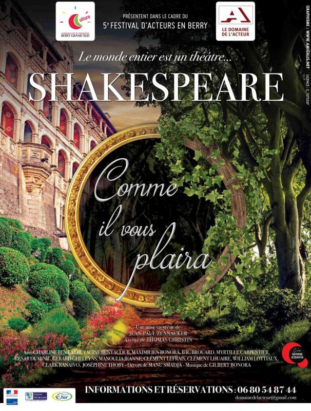 Affiche shakespeare berry