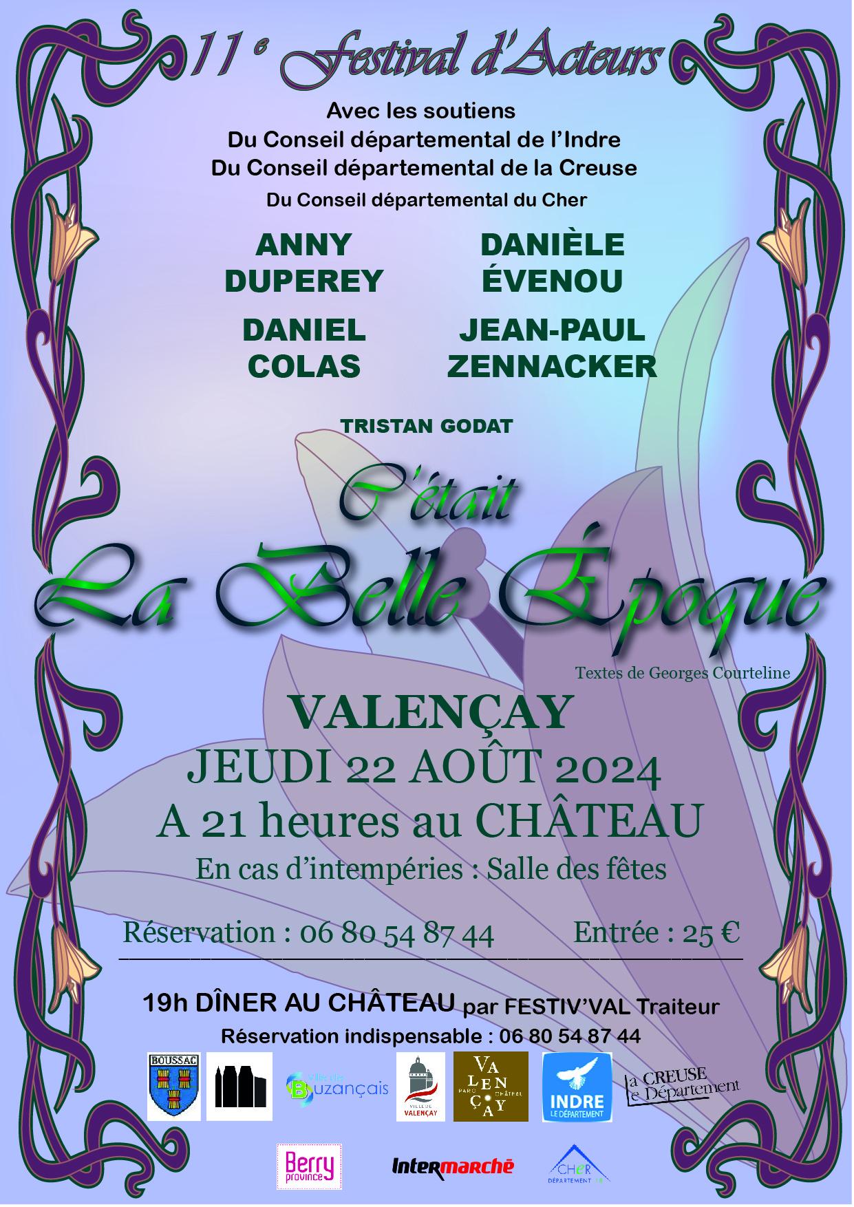 Affiche valencay plan de travail 1