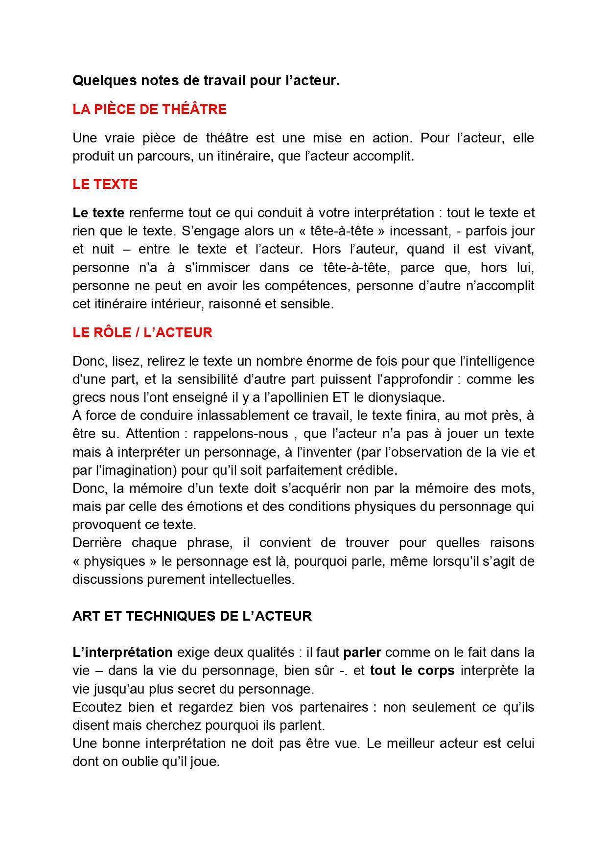 La memoire de l acteur page 0001 1